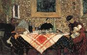 Edouard Vuillard Family Lunch France oil painting artist